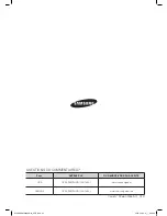 Предварительный просмотр 64 страницы Samsung DV203AGW User Manual