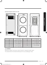 Предварительный просмотр 11 страницы Samsung DV22N680 H Series User Manual