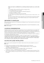 Предварительный просмотр 9 страницы Samsung DV337AEW/XAA-00 User Manual