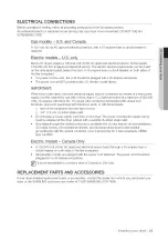 Предварительный просмотр 13 страницы Samsung DV337AEW/XAA-00 User Manual