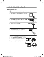 Предварительный просмотр 18 страницы Samsung DV363EWBEUF/A1 User Manual