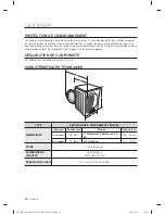 Предварительный просмотр 126 страницы Samsung DV393ETPARA/A1 User Manual