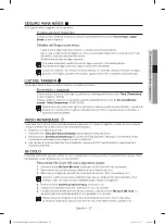 Preview for 71 page of Samsung DV395 SERIES User Manual