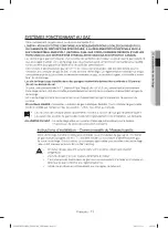 Preview for 103 page of Samsung DV395 SERIES User Manual