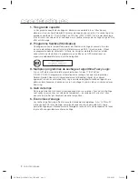 Preview for 40 page of Samsung DV400EWHDWR/AA User Manual