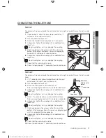 Preview for 17 page of Samsung DV431AEP/XAA User Manual