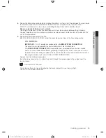 Preview for 19 page of Samsung DV431AEP/XAA User Manual