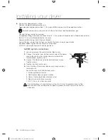 Preview for 20 page of Samsung DV431AEP/XAA User Manual