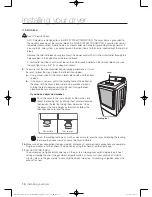 Предварительный просмотр 18 страницы Samsung DV456 Series User Manual