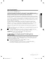 Предварительный просмотр 17 страницы Samsung DV457EVGSGR/AA User Manual