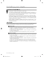 Предварительный просмотр 18 страницы Samsung DV457EVGSGR/AA User Manual