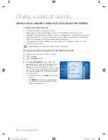 Предварительный просмотр 36 страницы Samsung DV457EVGSGR/AA User Manual