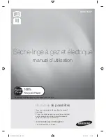 Предварительный просмотр 73 страницы Samsung DV457EVGSGR/AA User Manual