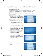 Предварительный просмотр 182 страницы Samsung DV457EVGSGR/AA User Manual