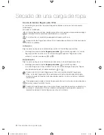 Предварительный просмотр 184 страницы Samsung DV457EVGSGR/AA User Manual