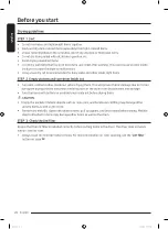 Preview for 26 page of Samsung DV80T5220TT User Manual