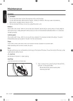 Preview for 44 page of Samsung DV80T5220TT User Manual