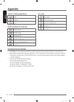 Preview for 52 page of Samsung DV80T5220TT User Manual