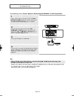 Preview for 18 page of Samsung DVD-FP580 Owner'S Instructions Manual