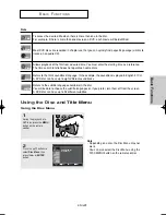 Preview for 23 page of Samsung DVD-FP580 Owner'S Instructions Manual