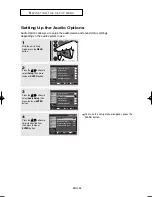 Preview for 48 page of Samsung DVD-FP580 Owner'S Instructions Manual