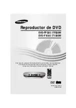 Samsung DVD-FP580 User Manual preview