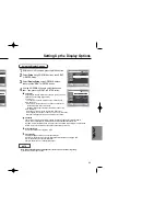 Preview for 22 page of Samsung DVD-HD931 - HDTV Converter Progressive-Scan DVD... User Manual