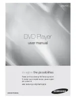 Samsung DVD P191 - MULTI REGION CODE FREE DVD PLAYER. THIS PLAYER PLAYS... User Manual preview
