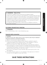 Предварительный просмотр 5 страницы Samsung DVE50T5300 Series User Manual