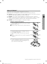 Preview for 21 page of Samsung DW60M6050 Series User Manual