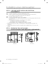 Предварительный просмотр 40 страницы Samsung DW60M6050 Series User Manual