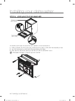 Предварительный просмотр 44 страницы Samsung DW60M6050 Series User Manual