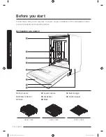 Предварительный просмотр 14 страницы Samsung DW60M9970 Series User Manual