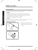 Предварительный просмотр 20 страницы Samsung DW60M9970 Series User Manual