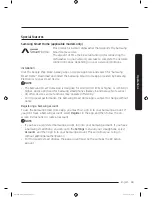 Предварительный просмотр 33 страницы Samsung DW60M9970 Series User Manual