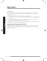 Предварительный просмотр 34 страницы Samsung DW60M9970 Series User Manual