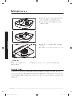 Предварительный просмотр 40 страницы Samsung DW60M9970 Series User Manual