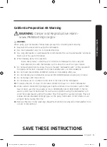 Предварительный просмотр 5 страницы Samsung DW80BB70 Series User Manual