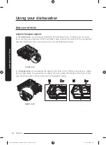 Предварительный просмотр 14 страницы Samsung DW80BB70 Series User Manual