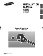 Preview for 34 page of Samsung EH035CAV Installation Manual