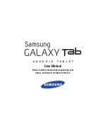 Samsung GALAXY Tab SGH-I987 User Manual preview