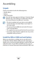 Preview for 10 page of Samsung GALAXY Y Young User Manual