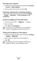 Preview for 30 page of Samsung GALAXY Y Young User Manual