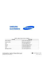 Предварительный просмотр 75 страницы Samsung GT-C3010 Service Manual