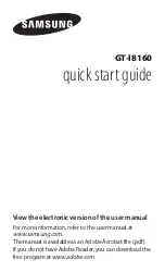 Samsung GT-I8160 Quick Start Manual preview