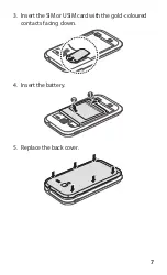 Preview for 7 page of Samsung GT-I8160 Quick Start Manual