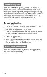 Preview for 14 page of Samsung GT-I8160 Quick Start Manual