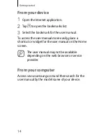 Preview for 14 page of Samsung GT-I9195 Quick Start Manual