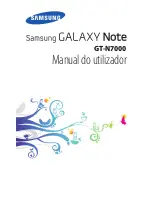 Samsung GT-N7000 Manual Do Utilizador preview