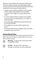 Preview for 2 page of Samsung GT-S8600 Quick Start Manual